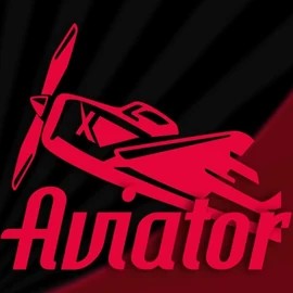 Aviator slot logo by Spribe at Bonuskong Casino