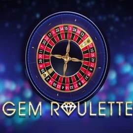 Gem Roulette online game logo by iSoftBet on bonusskong.pl