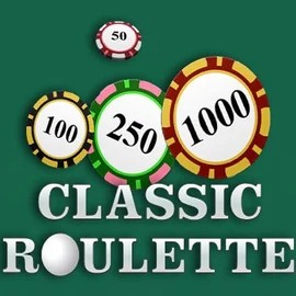 Roulette slot logo by OneTouch Games at Bonuskong Casino